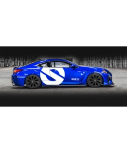 SET 4 COPRICERCHI AUTO SPARCO "SICILIA" NERO, 15" POLLICI - SPC1570BK